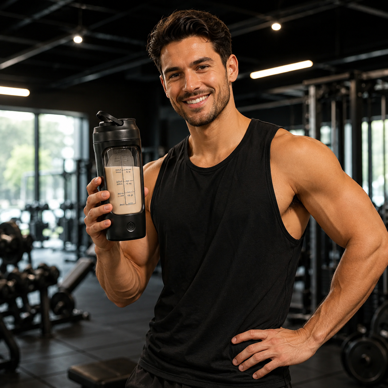 VortexSip Automatic Protein Shaker Bottle