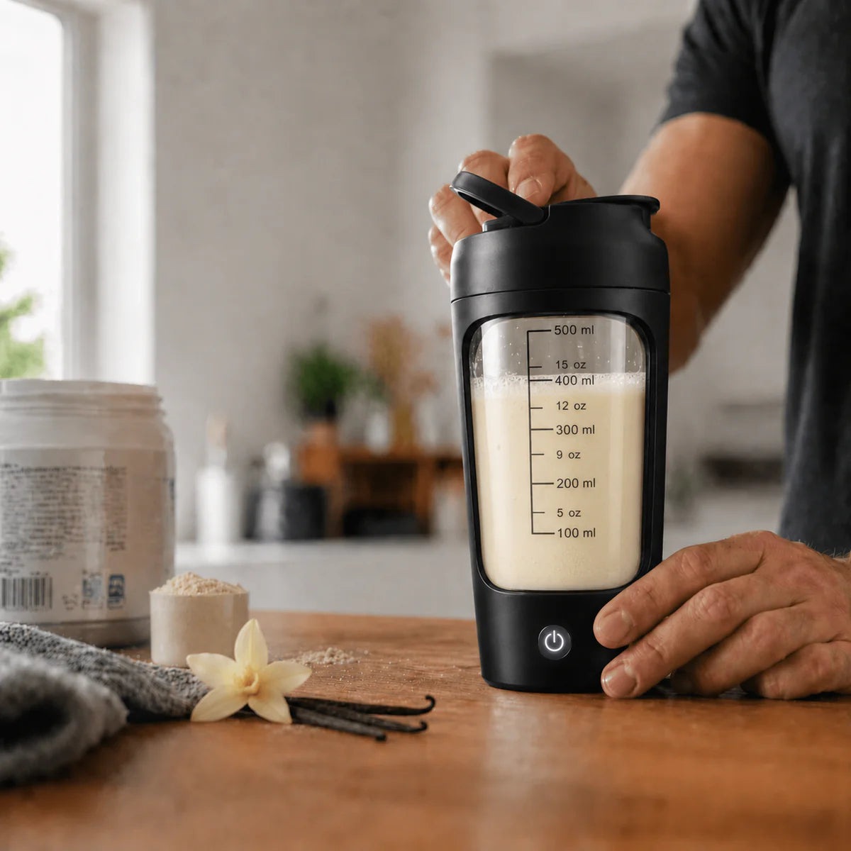 VortexSip Automatic Protein Shaker Bottle