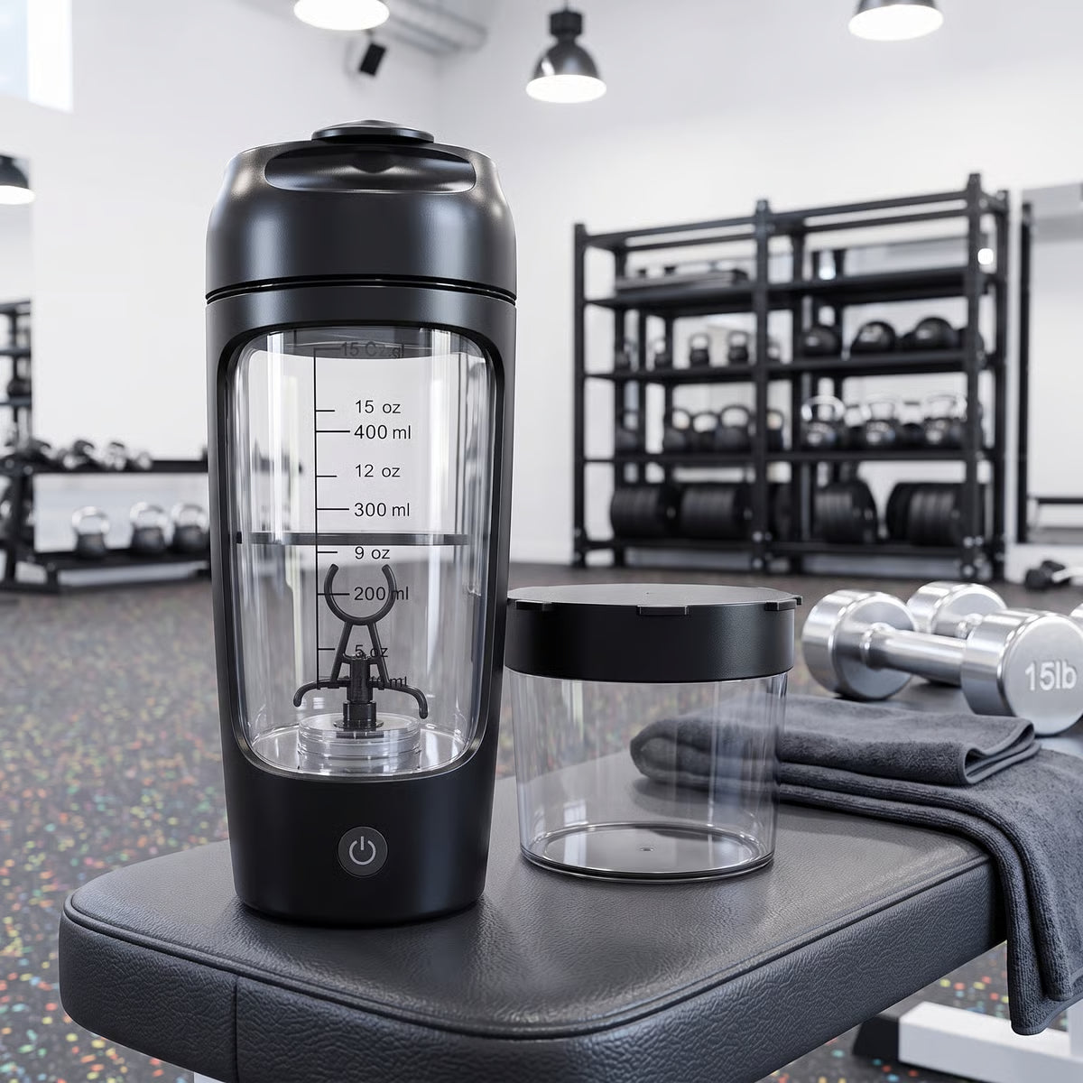 VortexSip Automatic Protein Shaker Bottle